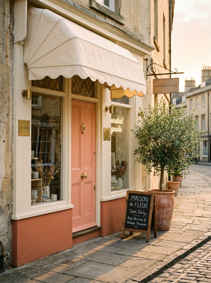 Boutique small business after a brand refresh