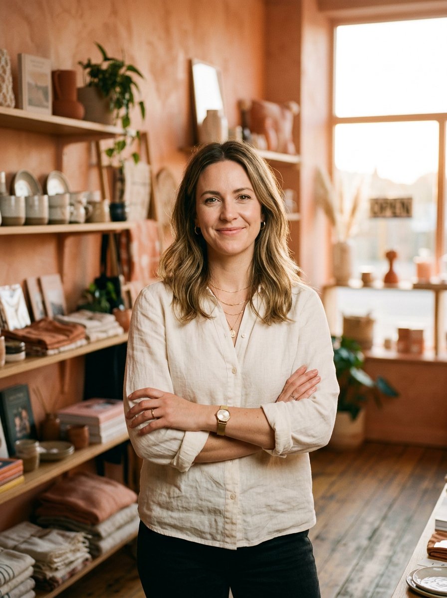 Independent florist and small business owner